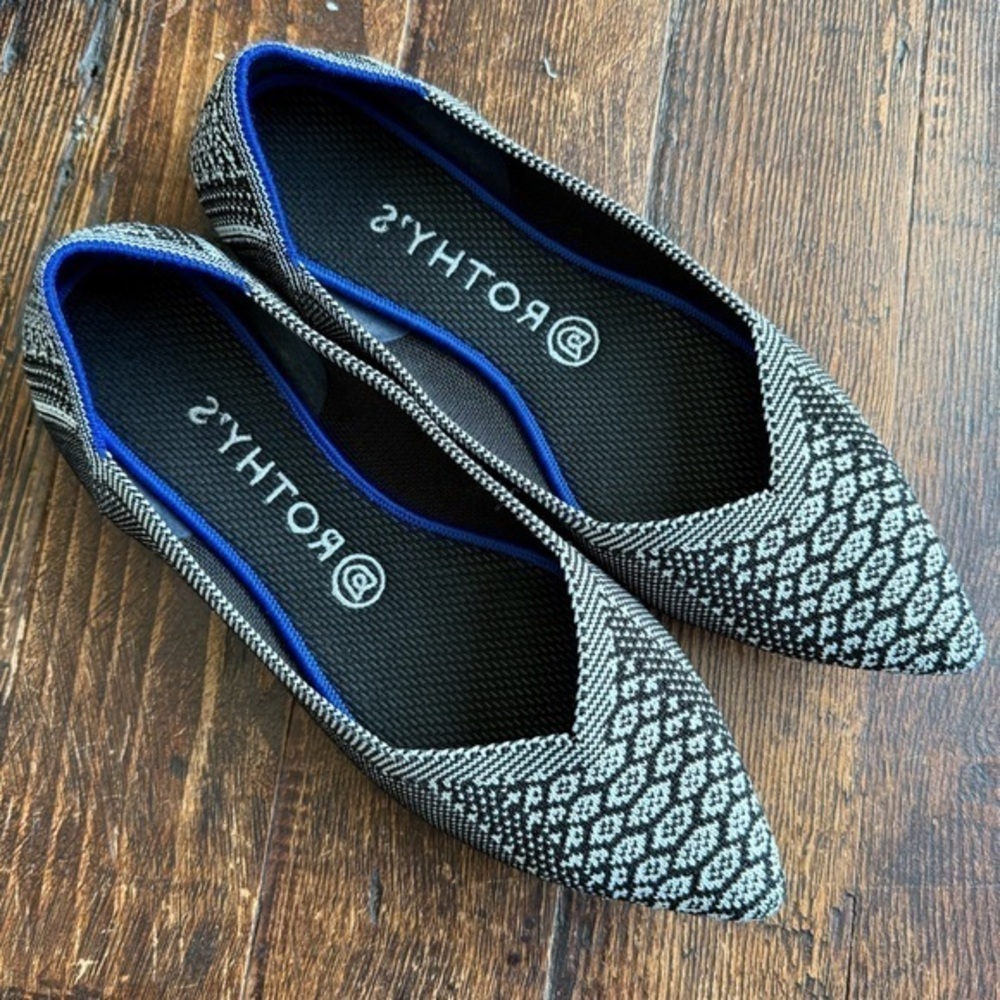 Rothy’s The Point Python Retired Ballet Flats